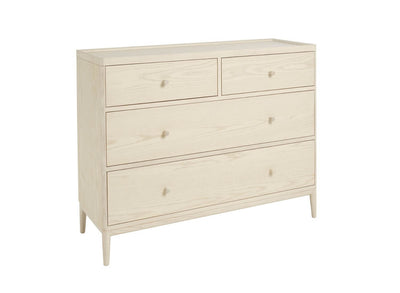 Ercol Salina 4 Drawer Wide Chest Ercol