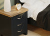 Woodford 3 Drawer Bedside Chest