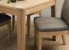 Chiswick Mocha Fabric Dining Chairs (Pair) Ward Brothers Furniture