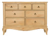 Lille 7 Drawer Low Wide Chest