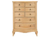 Lille 8 Drawer Tall Wide Chest