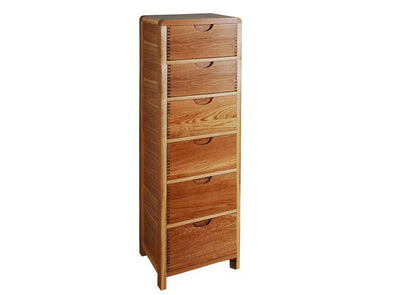 Ercol Bosco 6 Drawer Tall Chest Ercol