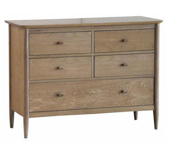 Ercol Teramo 5 Drawer Chest Ercol