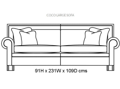 Duresta Coco Sofa Duresta